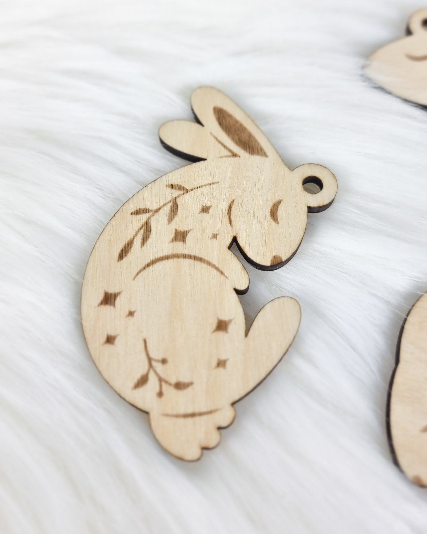 Osterhase Anhänger aus Holz