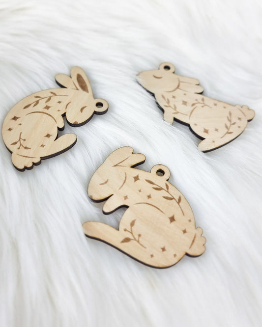 Osterhase Anhänger aus Holz
