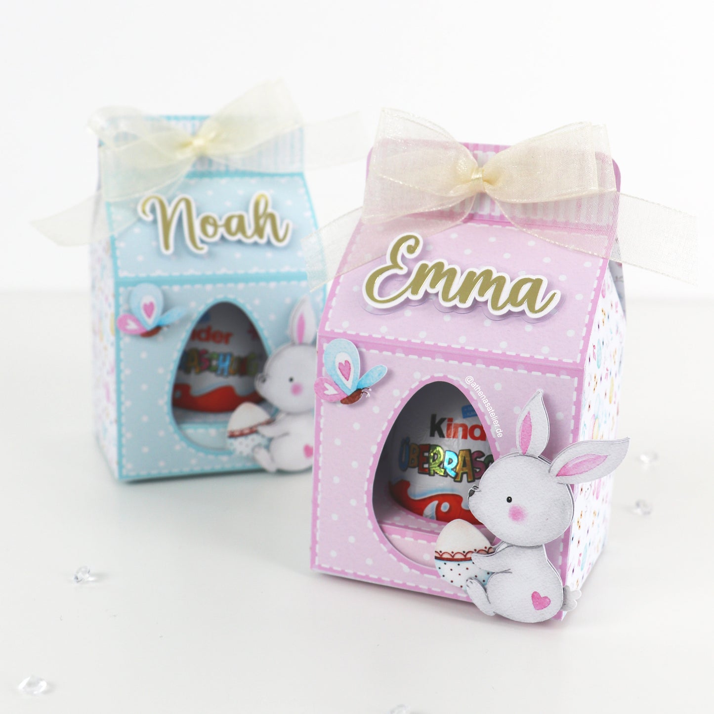 Ostern Boxen mit Schokoeier | Set Boxen