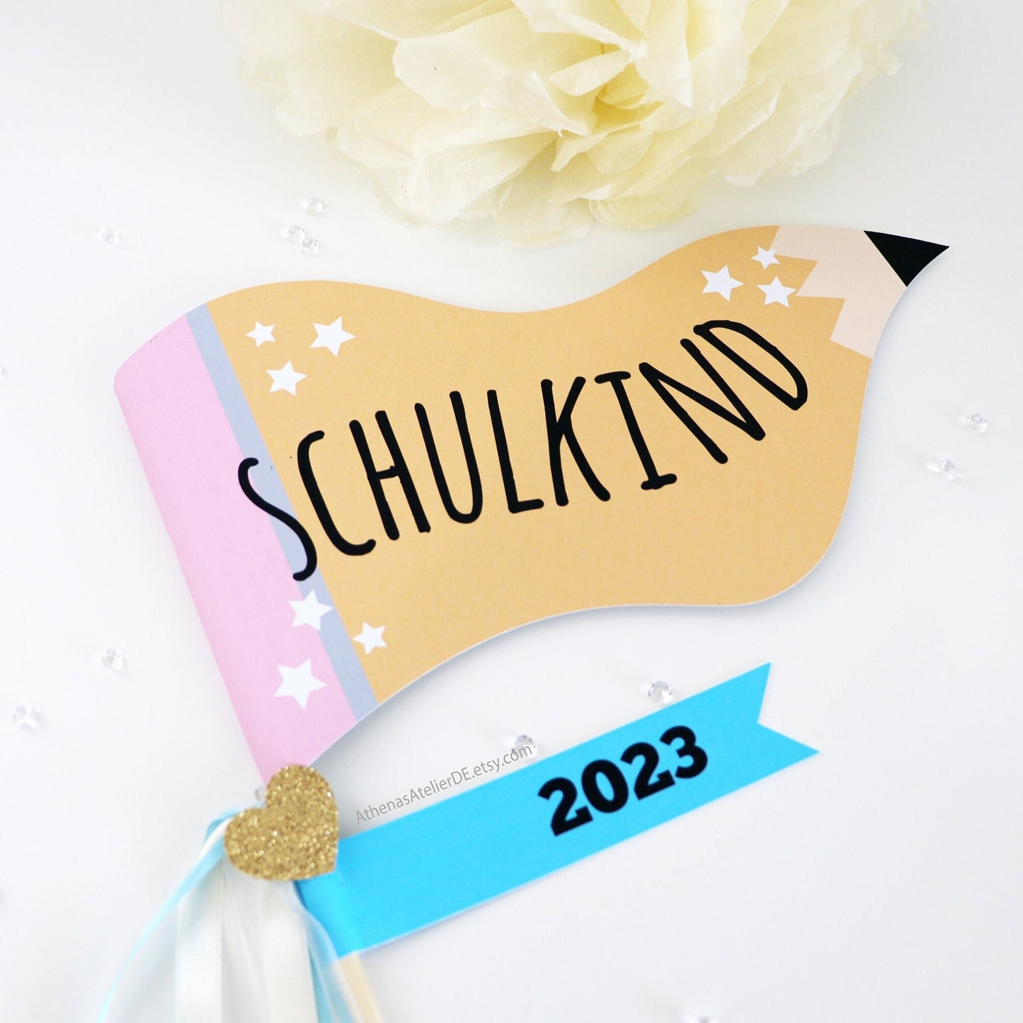 Schoolchild Pennant Flag | First Day of School Decoration