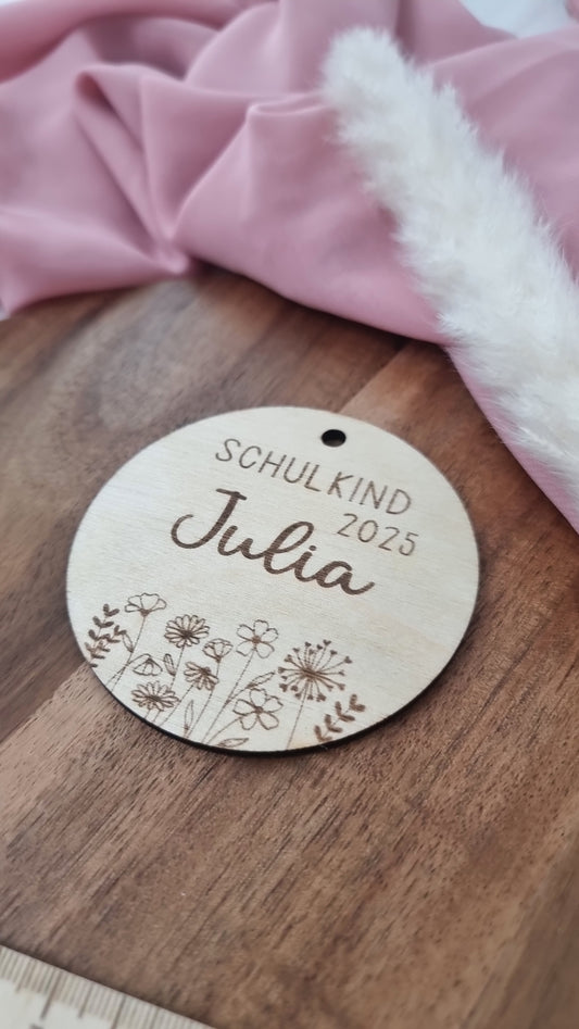 Schulkind Schultütenanhänger | Einschulung Deko