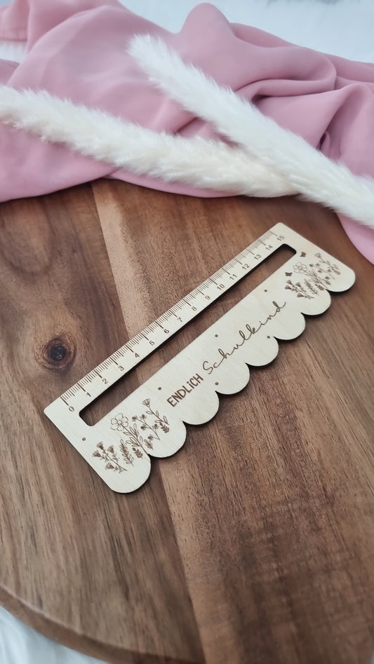 Lesehilfe aus Holz | Seitenhalter