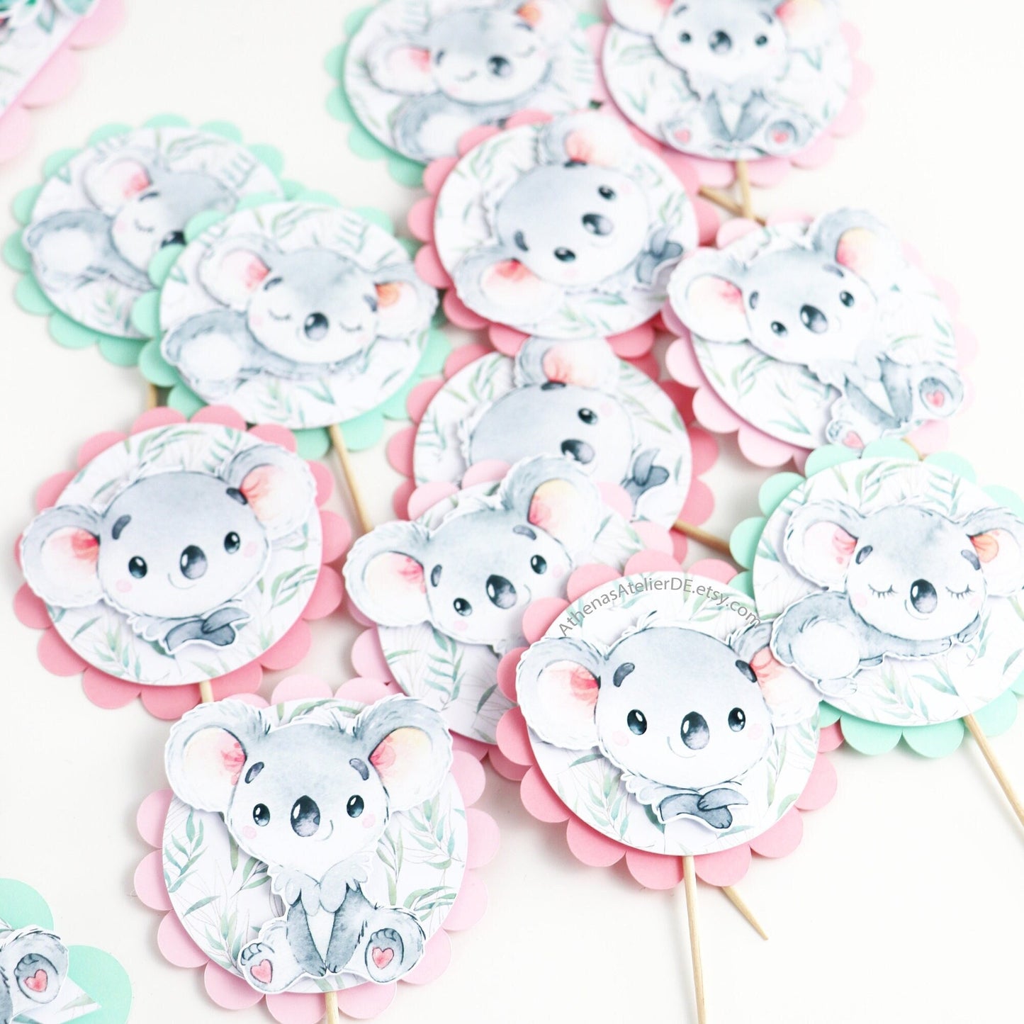 Koala Cupcake Toppers