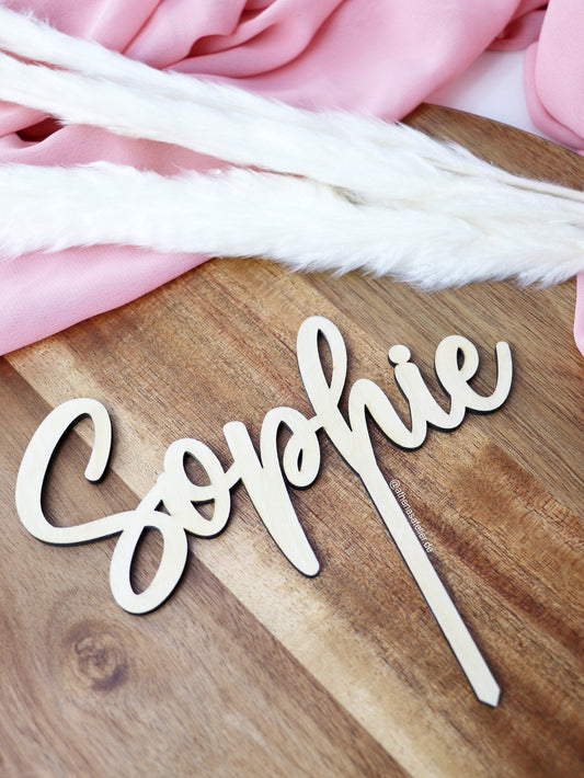 Name Cake Topper